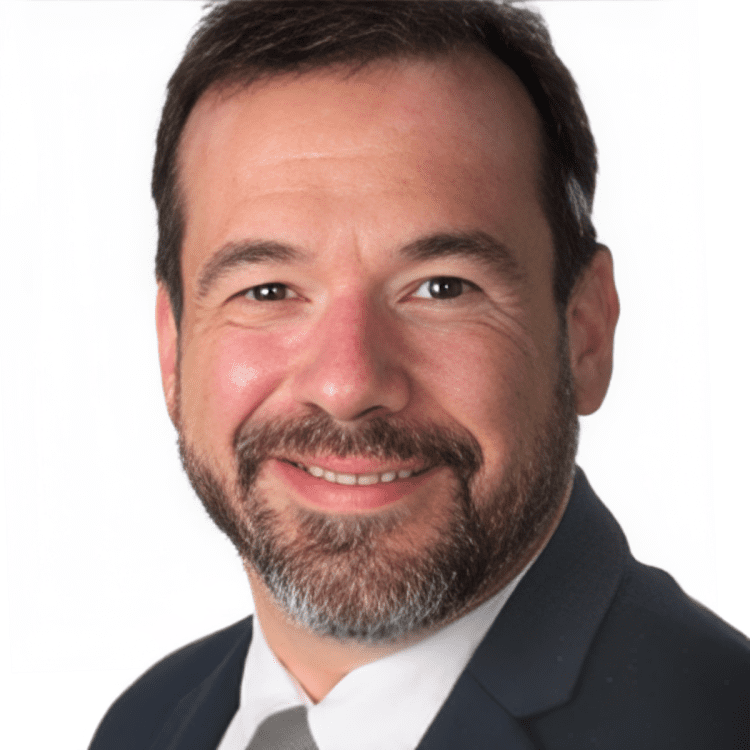 Bearded man with suit jacket